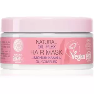 image of Natura Siberica Natural Oil-plex Deeply Regenerating Mask For Colored Hair 300ml