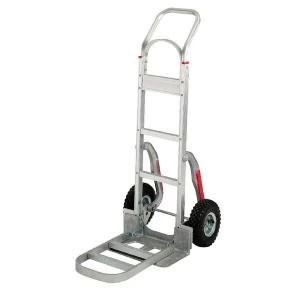 Image of GPC Sack Truck Aluminium 200kg Capacity, Reinforced bars GI991P