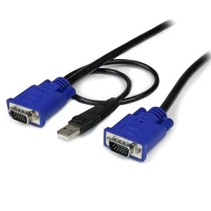 Image of Startech 6ft 2in1 Ultra Thin USB KVM Cable