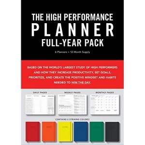 Image of High Performance Planner Full-Year Pack 6 Planners = 12-Month Supply Paperback / softback 2018