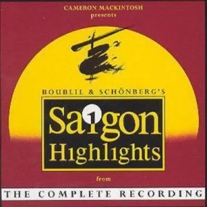 Image of Miss Saigon Original Cast Recording;Highlights CD Album