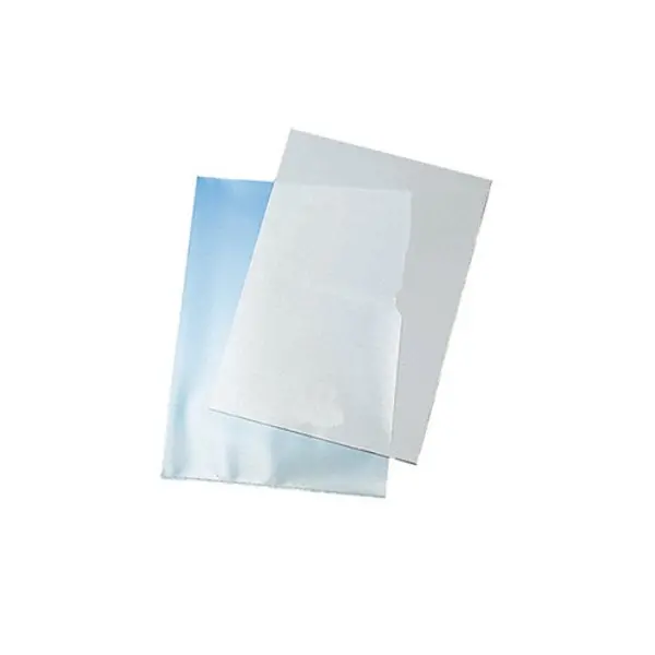 image of Q-Connect Q-Connect Cut Flush Folders A4 Clear (Pack of 100) KF24002 KF24002