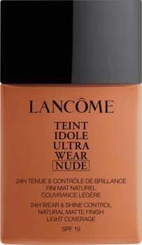 image of Lancome Teint Idole Ultra Wear Nude Foundation SPF19 40ml 10.1 - Acajou