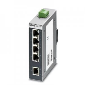 image of Phoenix Contact FL SWITCH SFNB 5TX Industrial Ethernet switch 10 / 100 Mbps