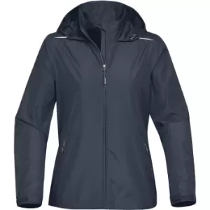 image of Stormtech Womens/Ladies Nautilus Performance Shell Jacket (L) (Navy Blue)