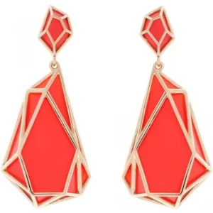 Karen Millen Colour Shard Statement Earrings