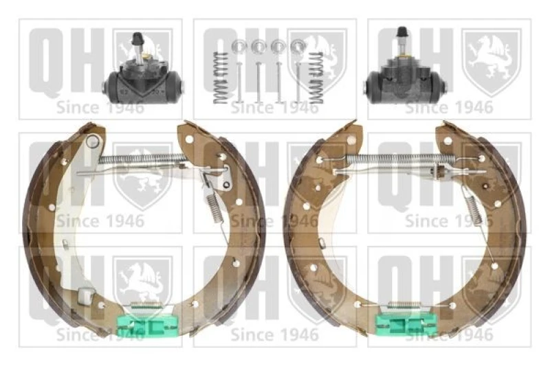 Image of QUINTON HAZELL Brake Shoe Set QUINTON HAZELL BS1004K2