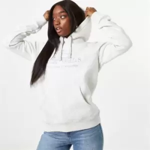 image of Jack Wills Hunston Graphic Logo Hoodie - White