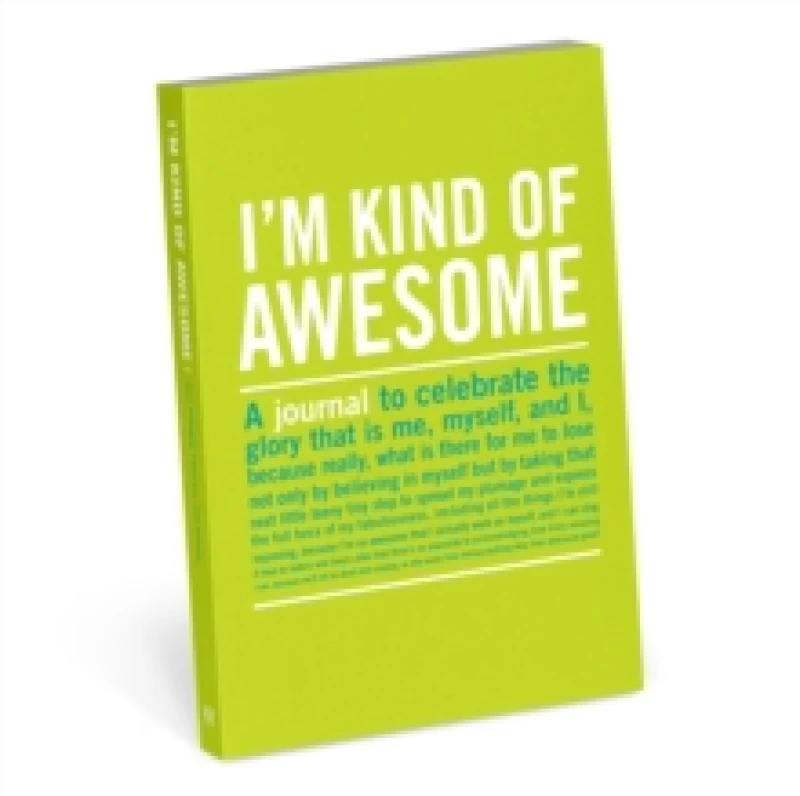 Image of Knock Knock I`m Kind of Awesome Mini Inner Truth Journal Diary or journal