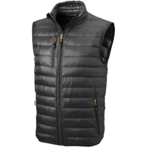 Elevate Mens Fairview Light Down Bodywarmer (S) (Anthracite)