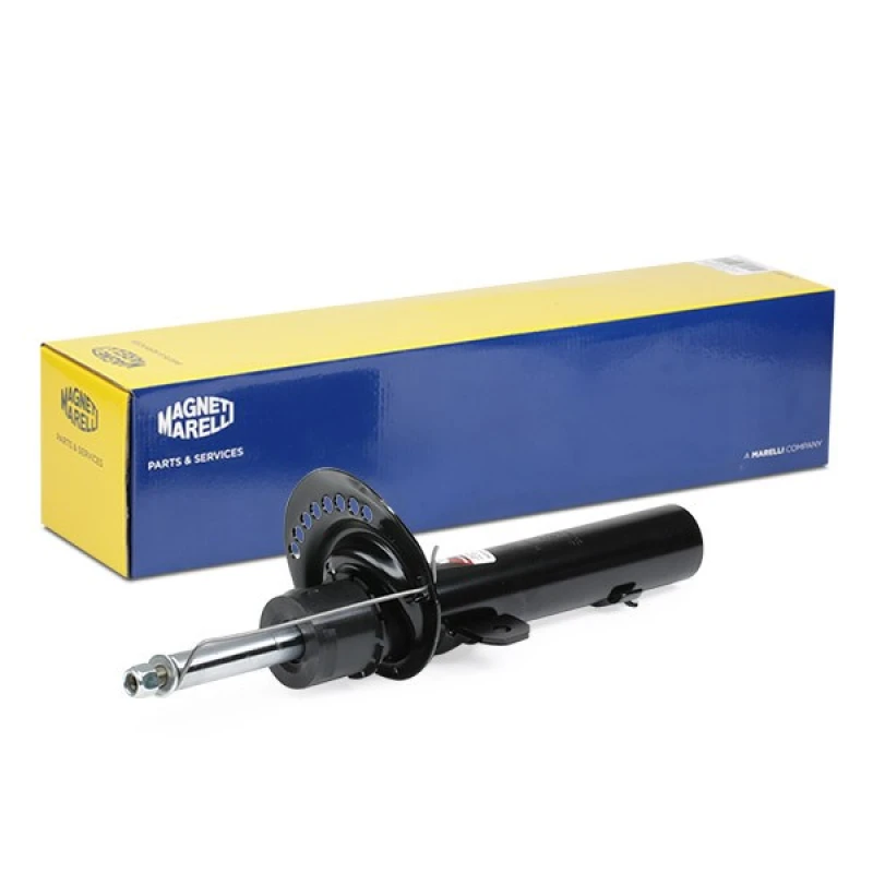 Image of MAGNETI MARELLI 352514070000 Shock absorber Front Axle, Gas Pressure, Twin-Tube, Suspension Strut, Top pin Shock Absorber (854)