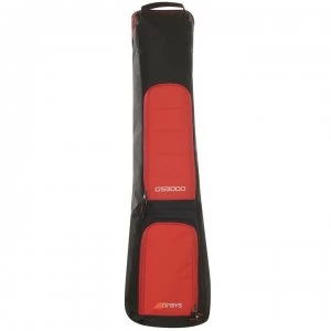 Image of Grays GS3000 Hockey Bag - Black/Red