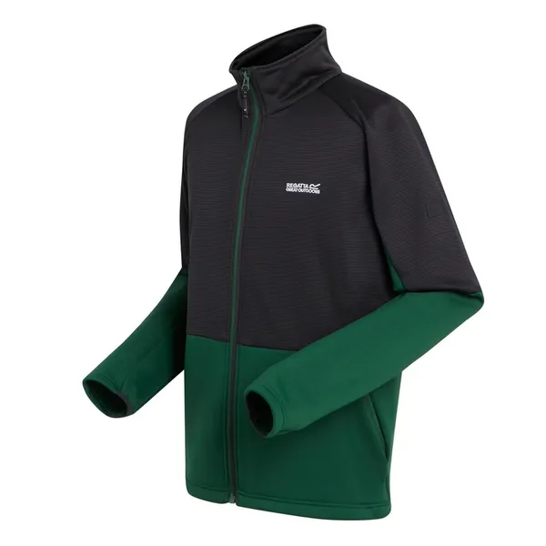 Image of Regatta Mens Highton Winter IV Full Zip Padded Jacket XXL - Chest 46-48' (117-122cm) Ash/Black RMA558-61G-XXL