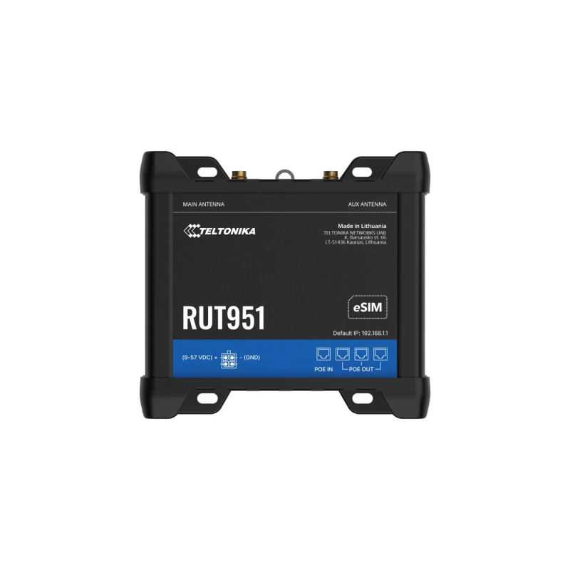 Image of TELTONIKA NETWORKS RU951 (EU) WiFi/4G LE POE+