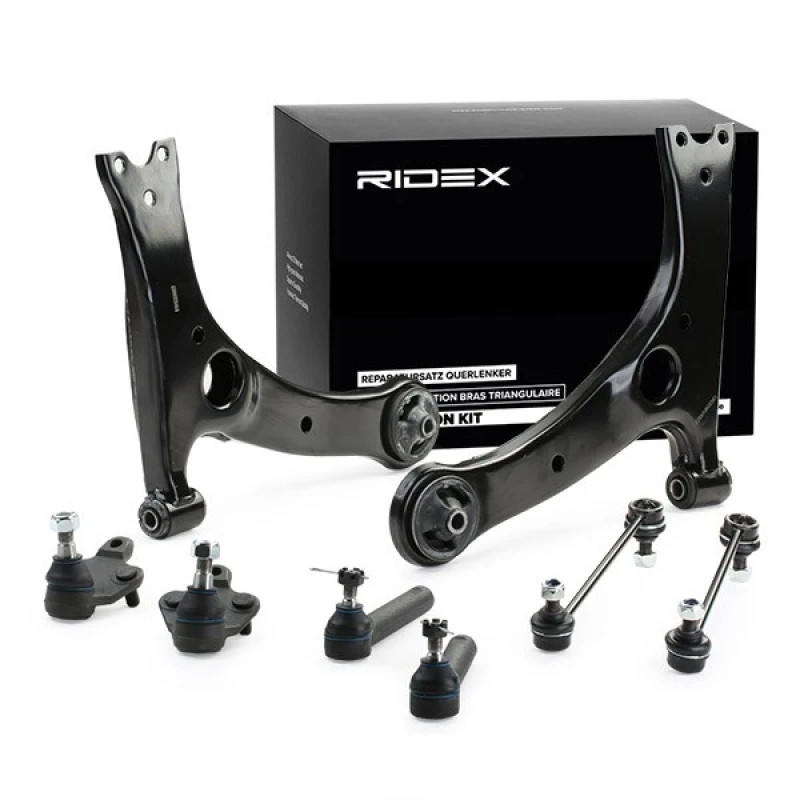 Image of RIDEX 772S0310 Control arm repair kit Front Axle Suspension Kit (772)