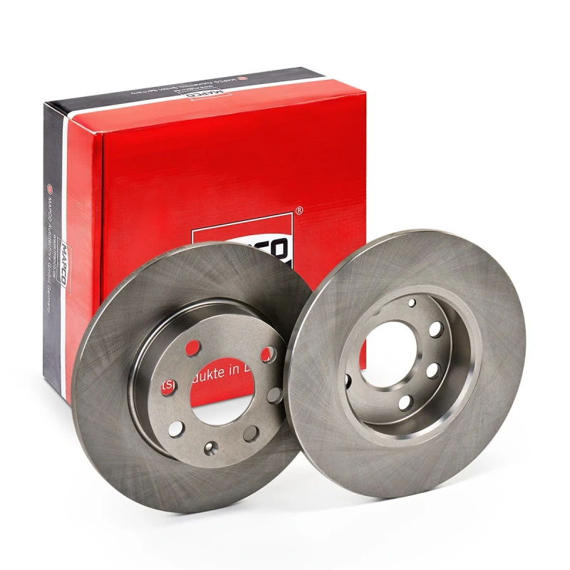 Image of MAPCO 15672 Brake disc Front Axle, solid Brake Disc (82)