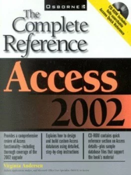 Image of Access 2002 by Virginia Andersen Book