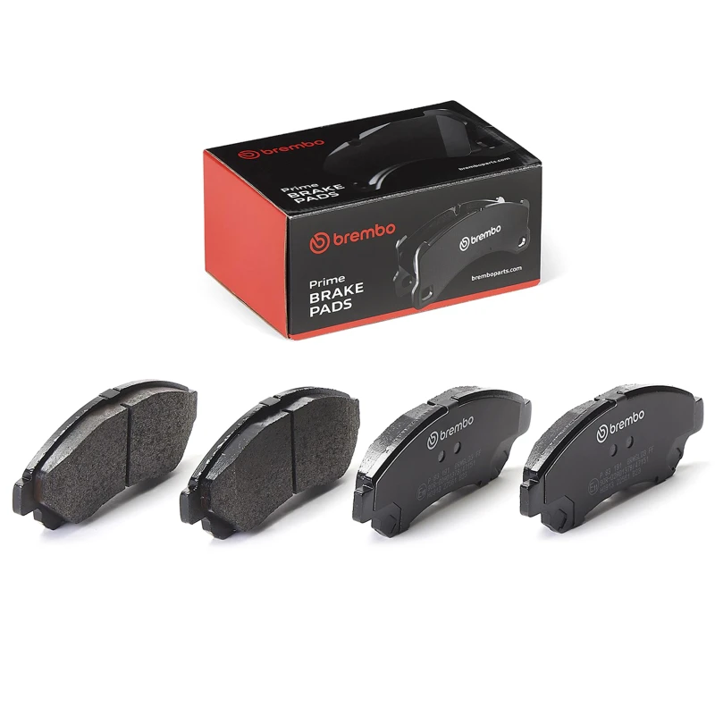 Image of BREMBO P 83 191 Brake pad set PRIME LINE excl. wear warning contact, without accessories, with anti-squeak plate Brake Pad Set,disc brake (402)