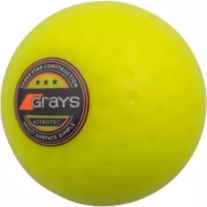 image of Grays Astro Hockey Ball - Yellow