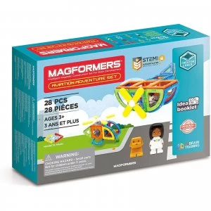 image of Magformers - Aviation Adventure Magnetic Set