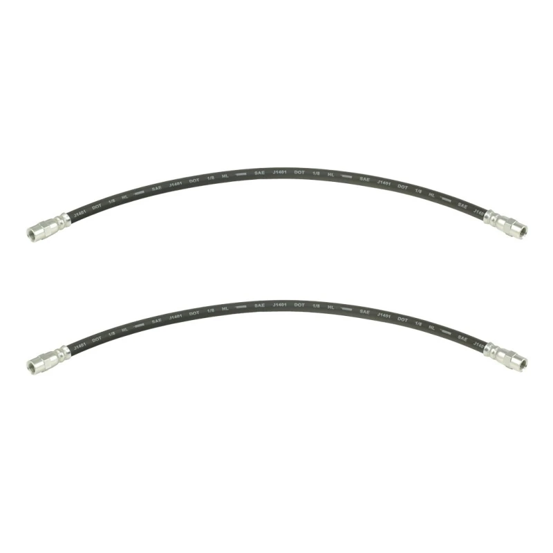 Image of RIDEX 83B0745 Brake Hose Rear Axle both sides Brake Hose (83)