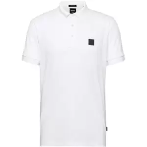 Boss Parlay Polo Shirt - White