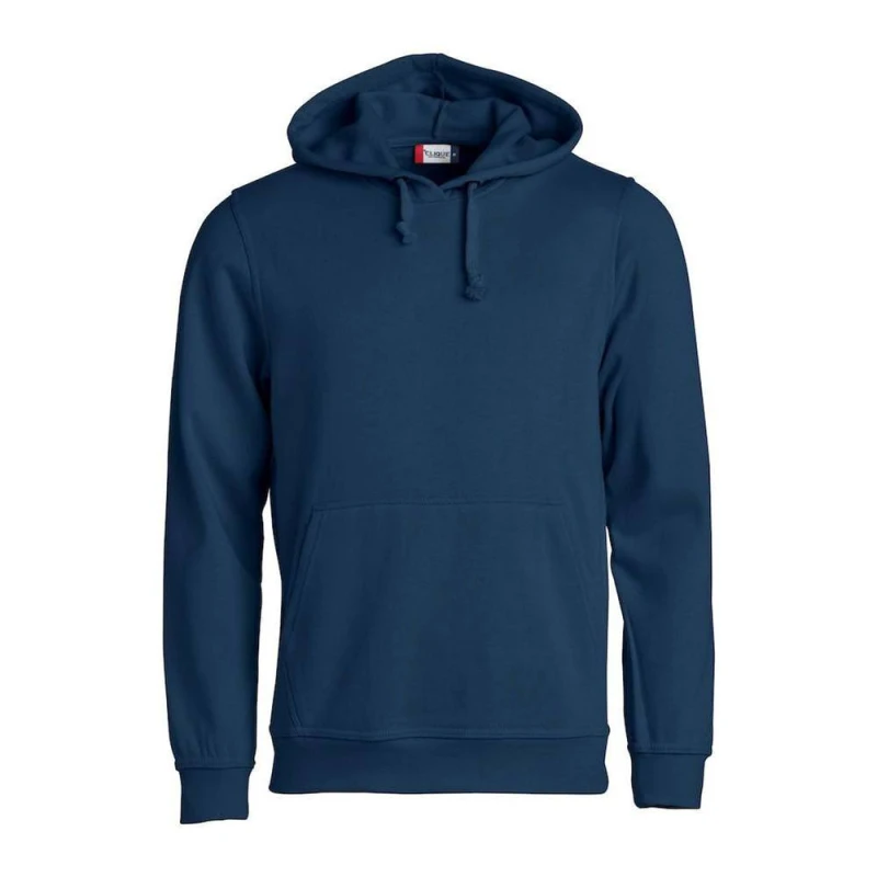 Image of Clique Mens Basic Hoodie in Dark Navy Size: Large Dark Navy Male L