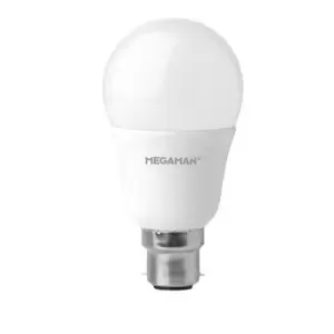 image of Megaman RichColour 13.3W LED BY22d GLS Warm White 360° 1055lm Dimmable - 142582