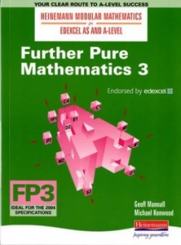 Image of Further Pure Mathematics 3 by Geoff Mannall and Michael Kenwood Book