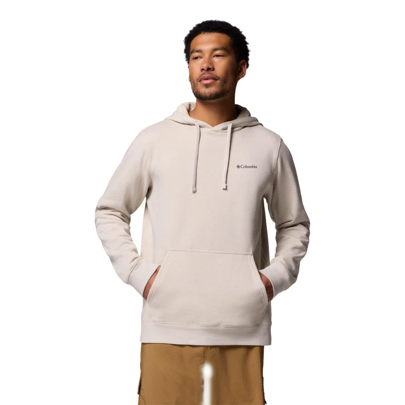 Image of Columbia Trek OTH Graphic Hoodie Mens Dark Stone male Small