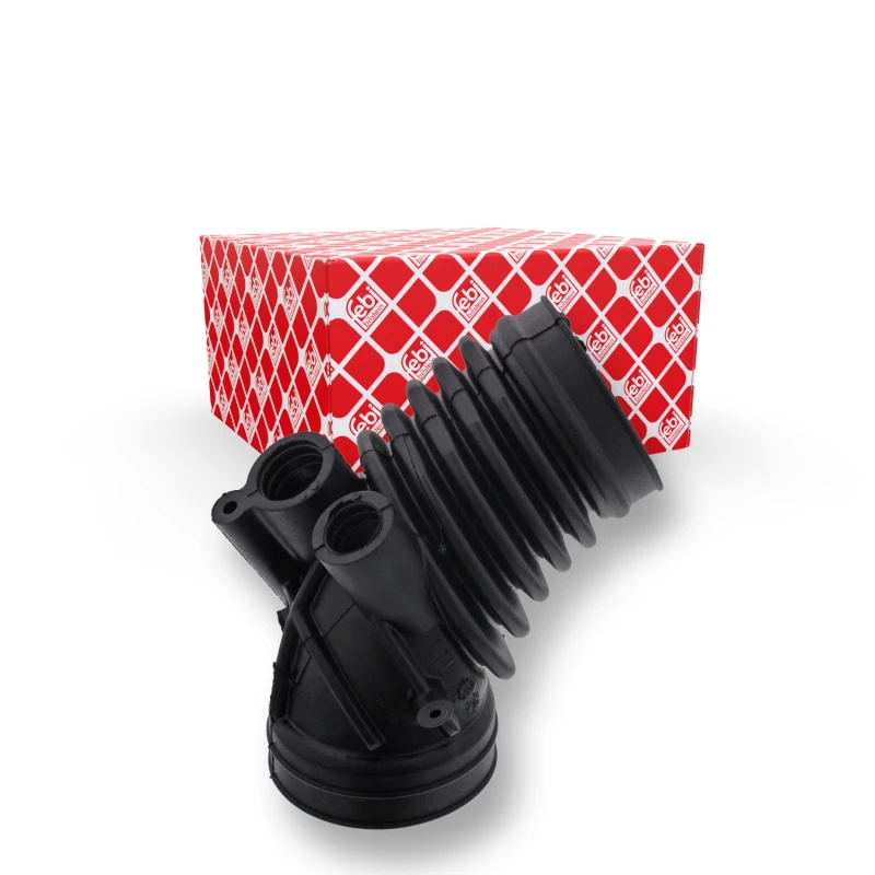 Image of FEBI BILSTEIN 36198 Intake Pipe, air filter febi Plus NBR (nitrile butadiene rubber) Intake Pipe,air filter (1591)