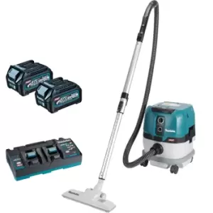 image of Makita VC001GLD22 40V Max XGT Cordless Brushless Vacuum Cleaner