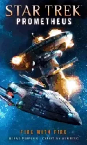 Image of star trek prometheus fire with fire