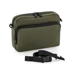 image of BagBase Unisex Modulr 2L Multipocket (One Size) (Military Green)