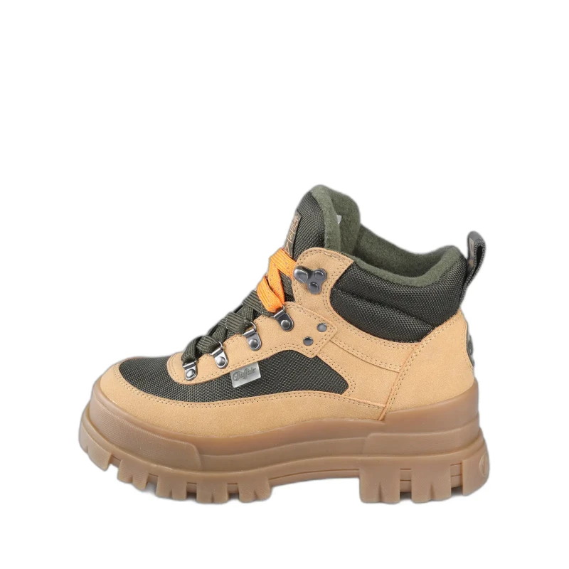 Image of Buffalo Womens boots Buffalo Aspha Com Hike Mid Beige Female 39