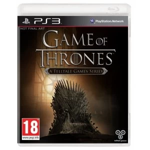 image of Game Of Thrones A Tell Tale Games Series PS3 Game