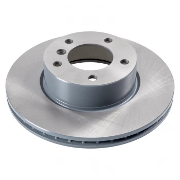 Image of Brake Disc 24468 by Febi Bilstein Front Axle Genuine OE - 1 Pair