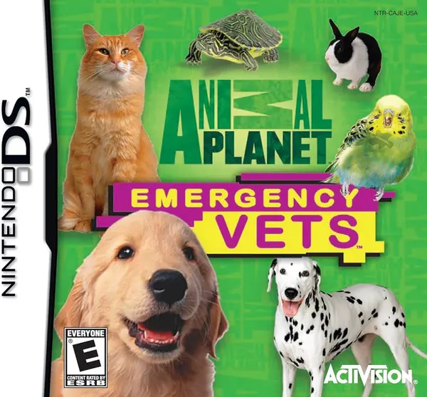 image of Animal Planet Emergency Vets Nintendo DS Game