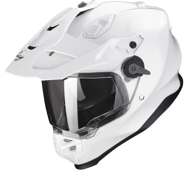 image of Scorpion ADF-9000 Air Solid Pearl White Adventure Helmet M