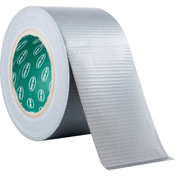 image of Silver Polyethylene Cloth Tape - 75MM X 50M