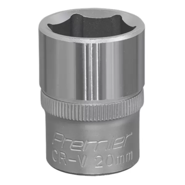 image of Genuine SEALEY S1220 WallDrive&#174; Socket 20mm 1/2Sq Drive