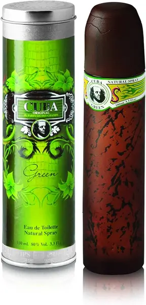 image of Cuba Green Eau de Toilette For Him 100ml