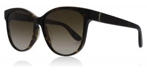 Yves Saint Laurent SLM23/K Sunglasses Havana / Brown 002 58mm