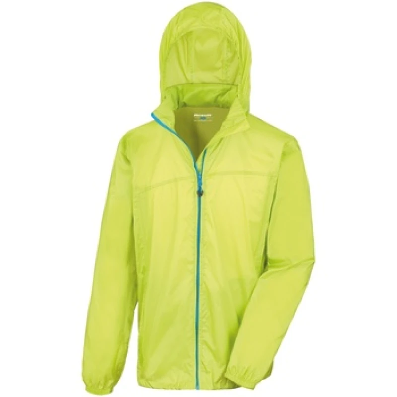 Image of Result Result Men HDi Quest Hydradri Lightweight Waterproof Jacket in Lime Size: 2X-large Lime XXL Male 5054752307530