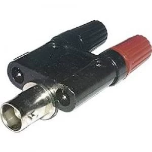 Image of Test lead adapter BKL Electronic Black Red