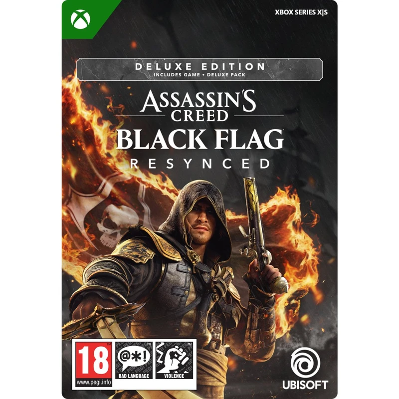 Image of Assassins Creed Black Flag Resynced Deluxe Edition Xbox Series X Game