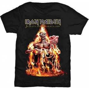 image of Iron Maiden Seventh Son Mens Small T-Shirt - Black