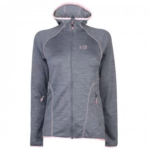 image of Millet Womens Tweedy Full Zip Fleece Top - Flint