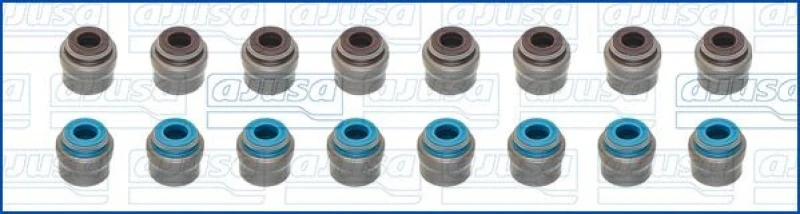 Image of AJUSA Valve stem seal set AJUSA 57079400