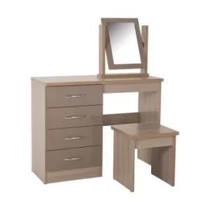 Image of Nevada Oyster Dressing Table Set Cream